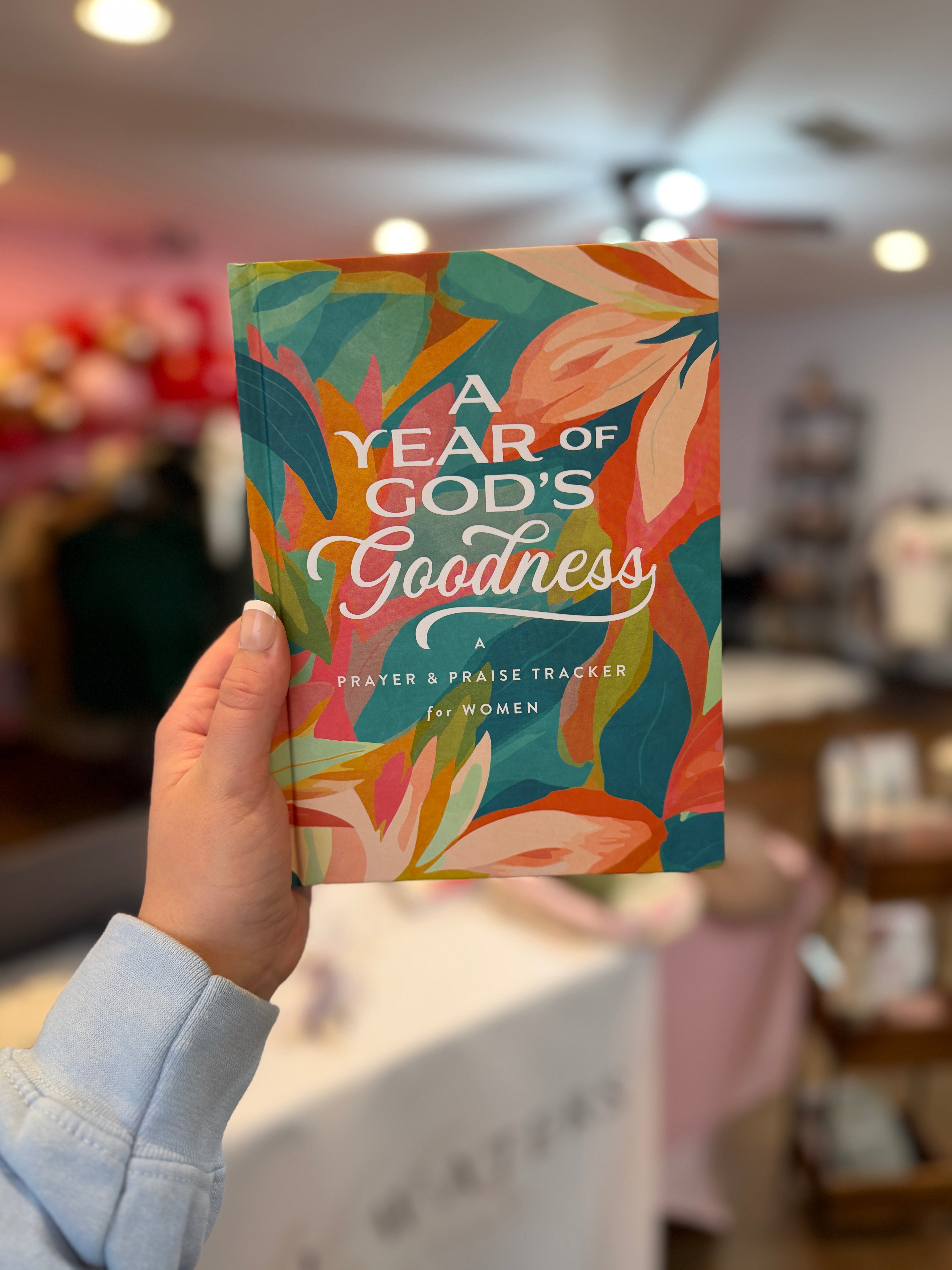 A Year of God's Goodness:A Prayer & Praise Tracker for Women