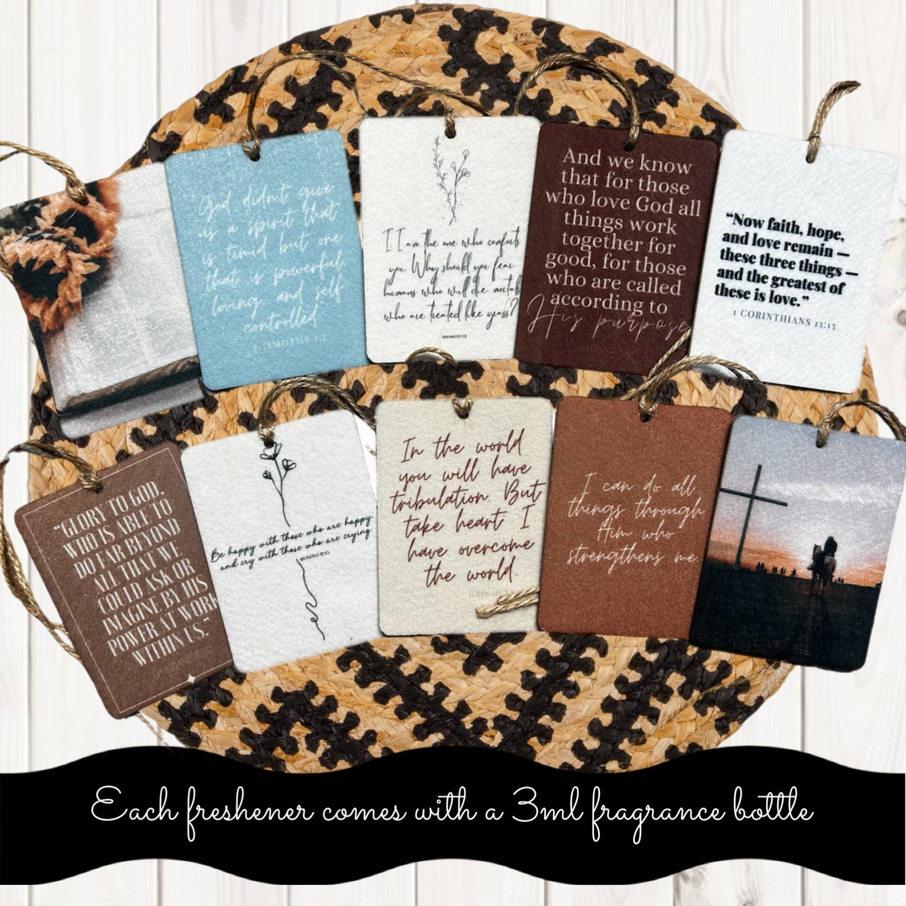 Christian Cowgirl Car Fresheners