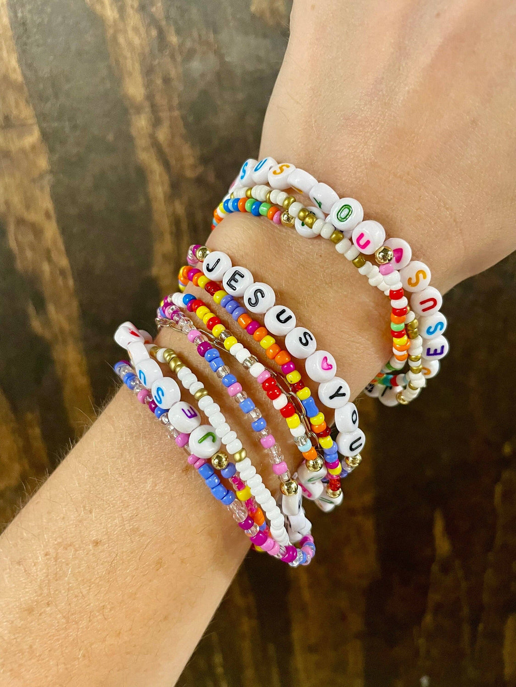 Jesus Beaded Bracelets