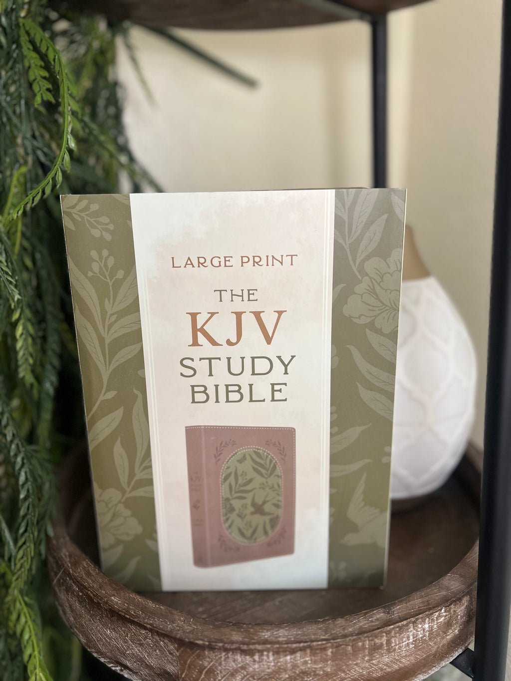 The KJV Study Bible, Large Print [Olive Branches]