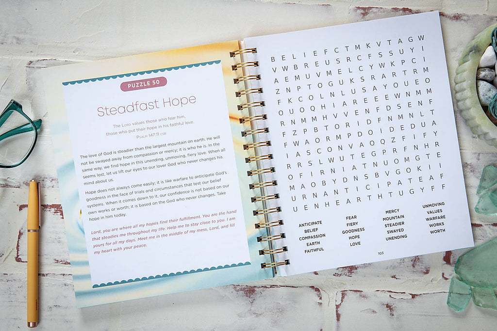 100 Days of Strength for Depression & Anxiety Word Search