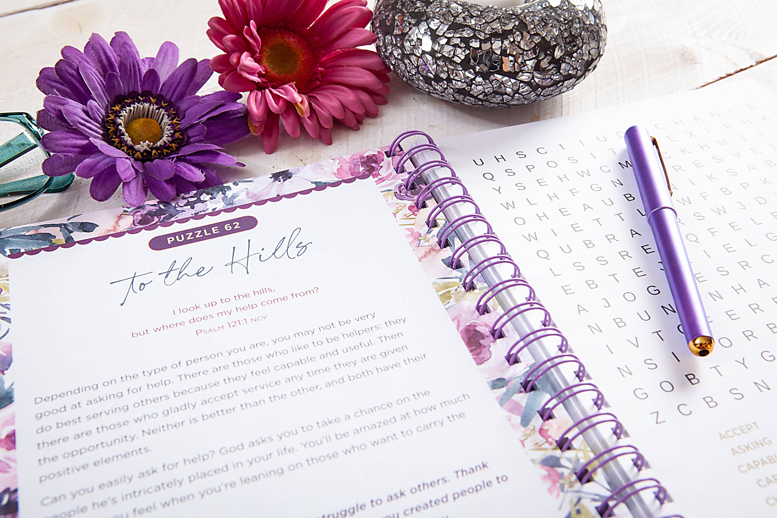 100 Days of Worship from the Book of Psalms Word Search Devotional