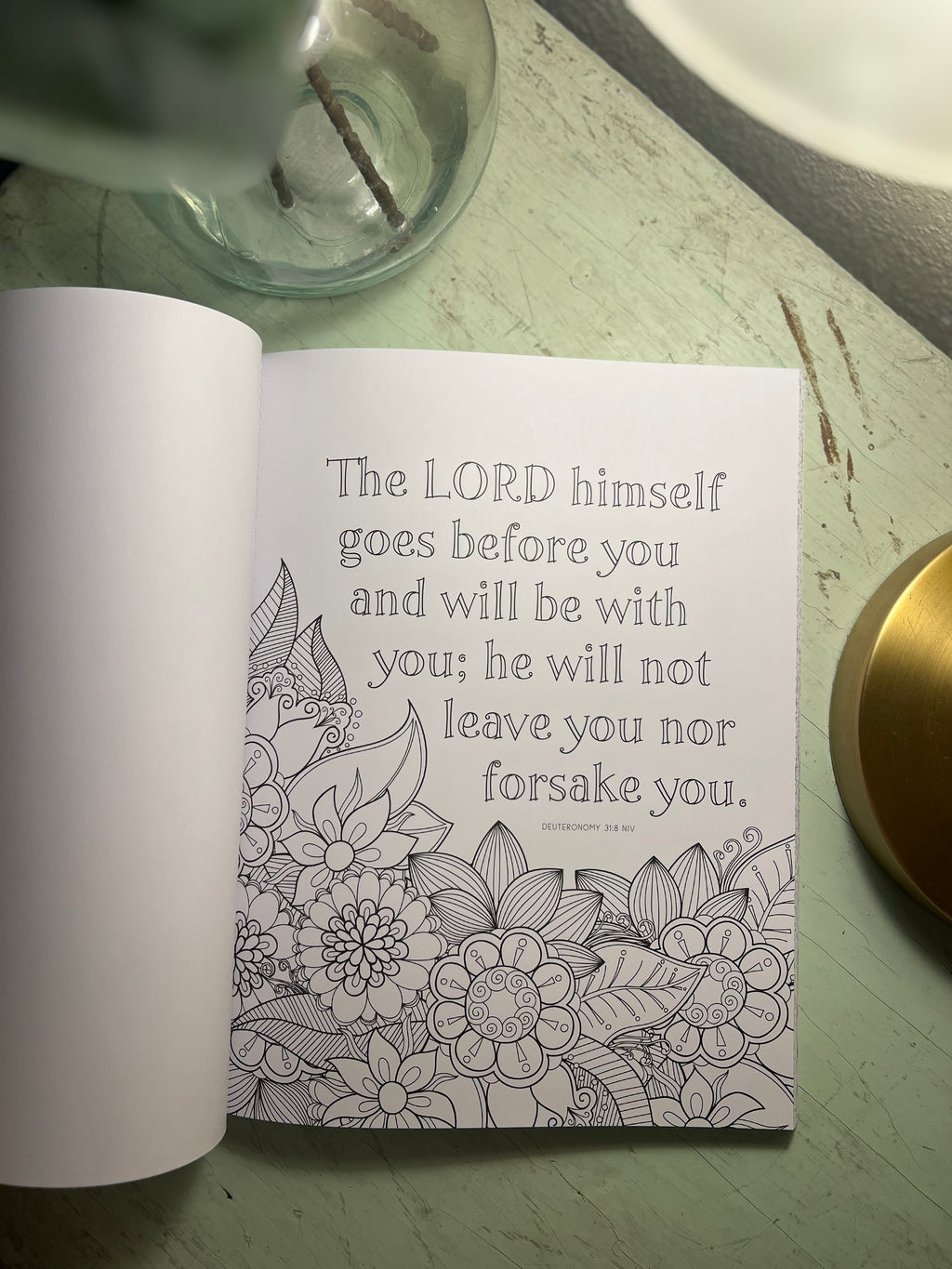 God's Words for You Coloring Book