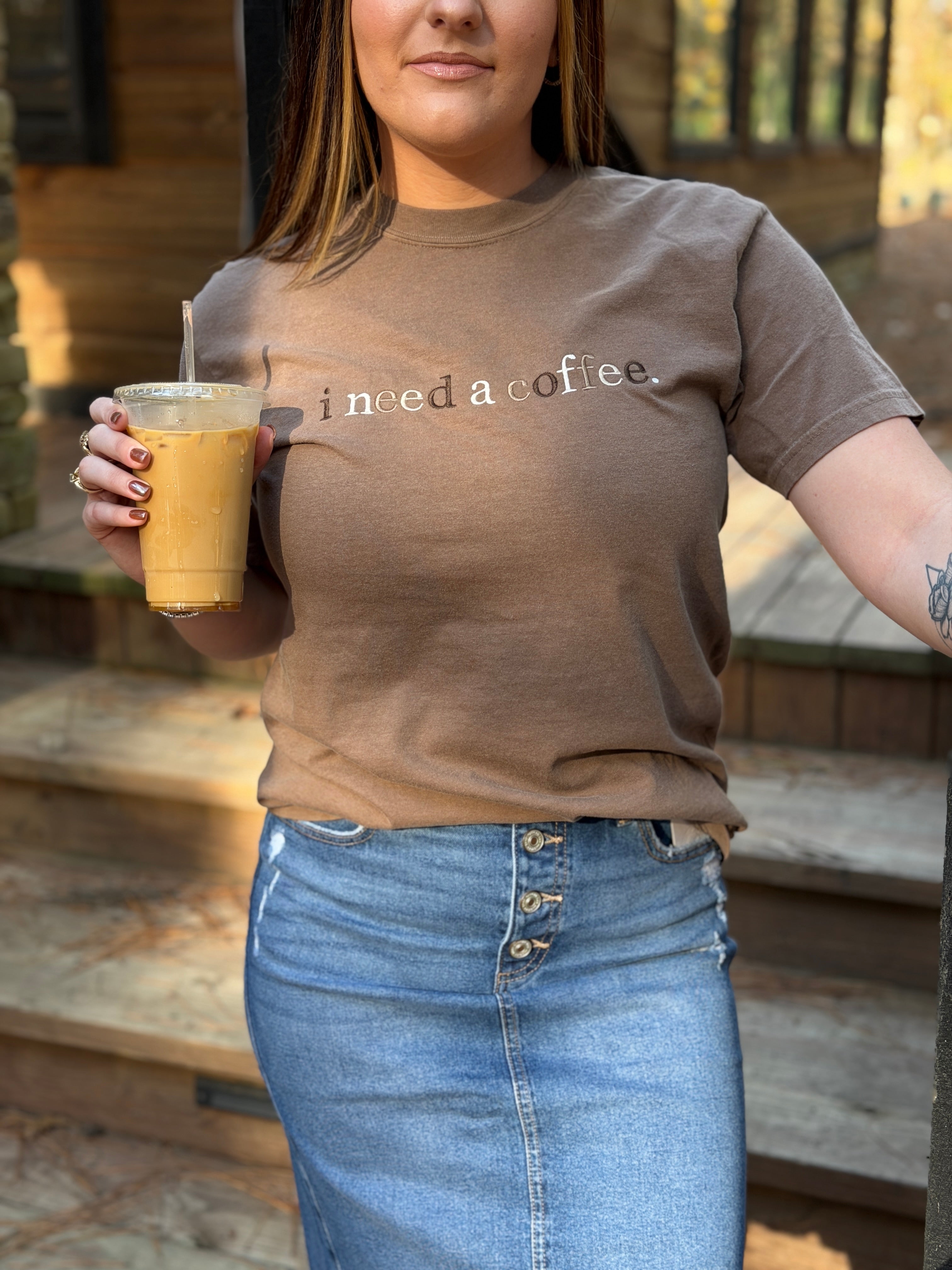 I Need A Coffee Tee