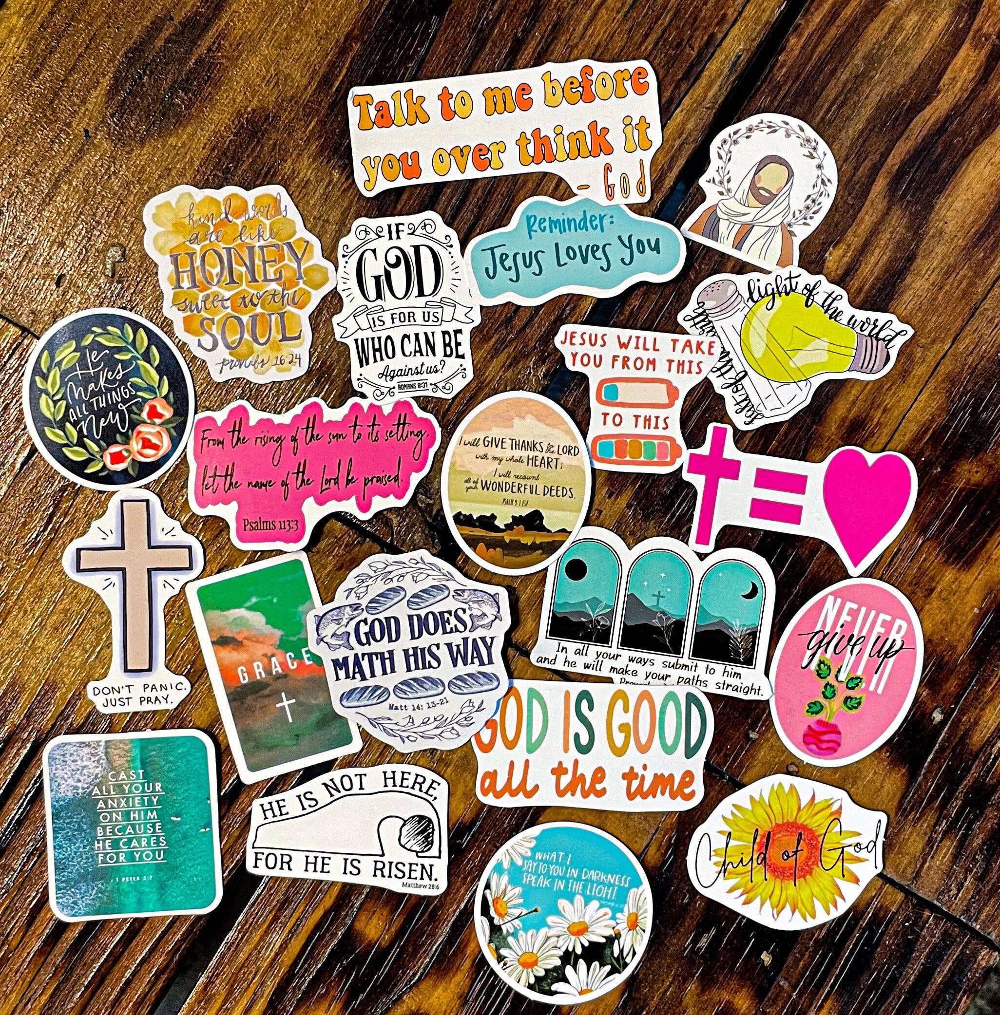 Traditional Christian Stickers