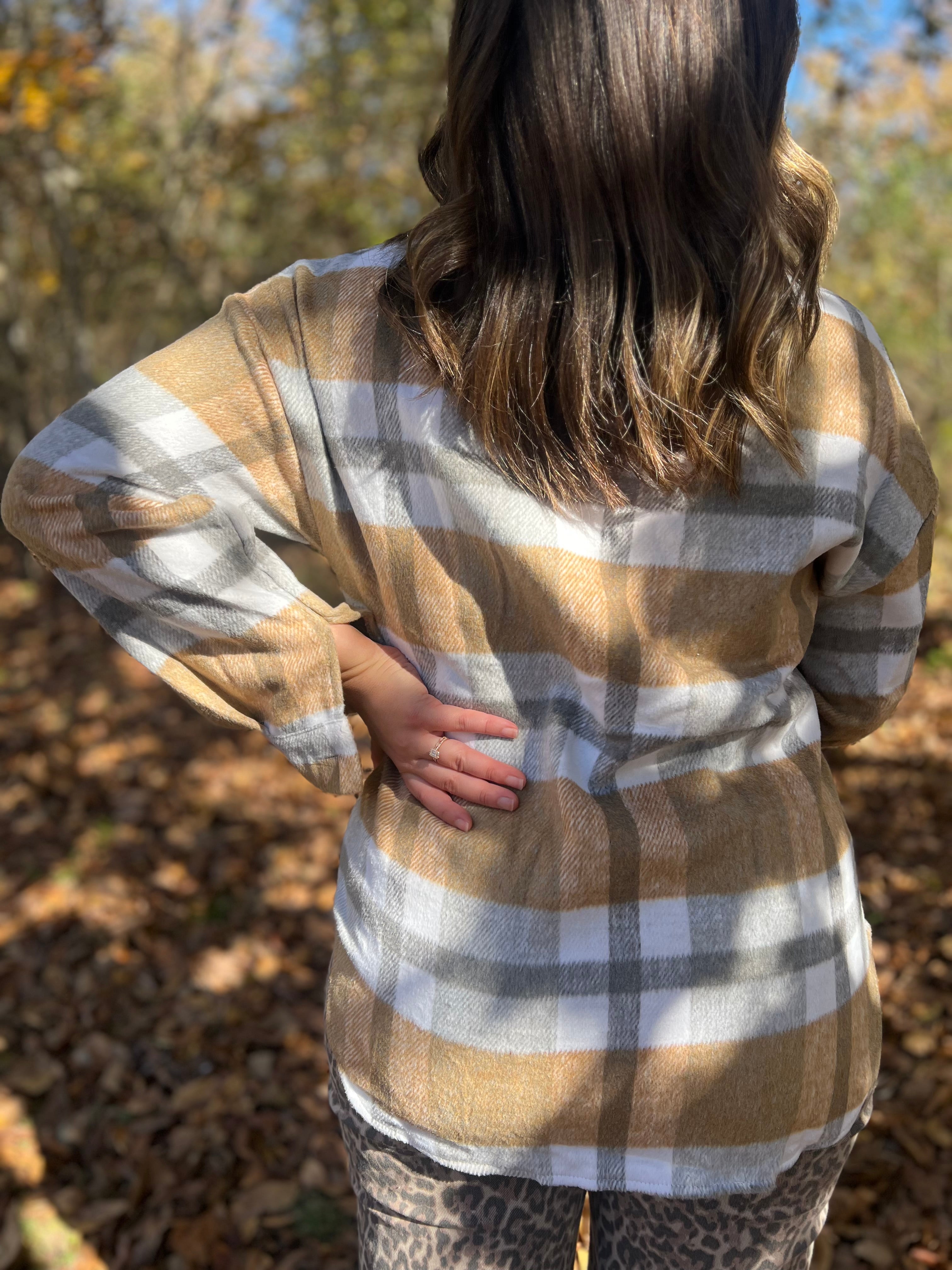 The Naomi Flannel Jacket