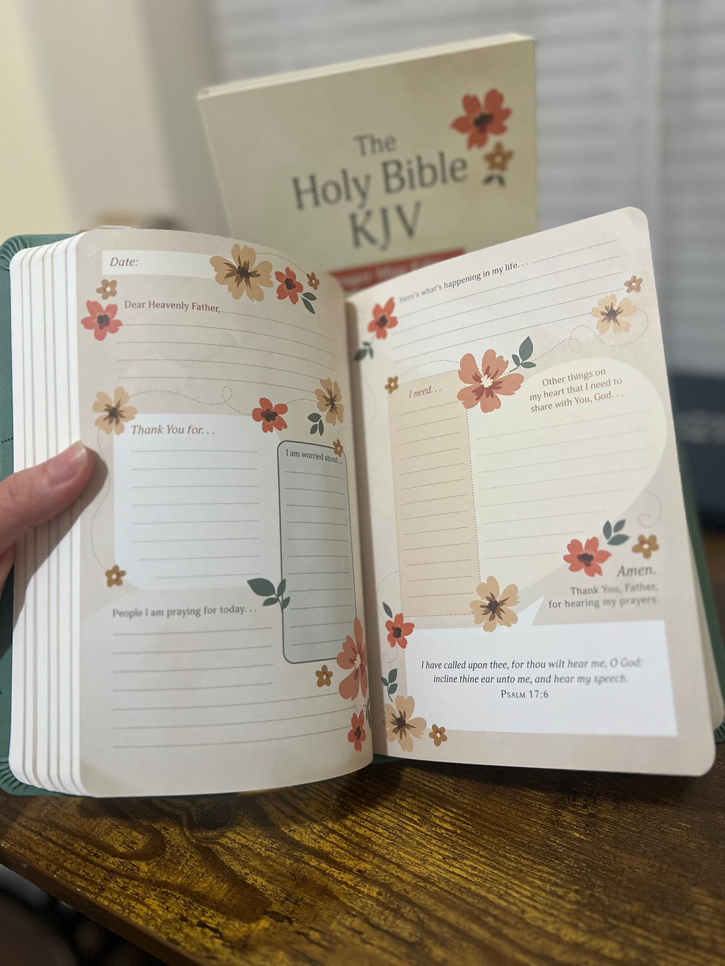 The Holy Bible KJV: Prayer Map Edition