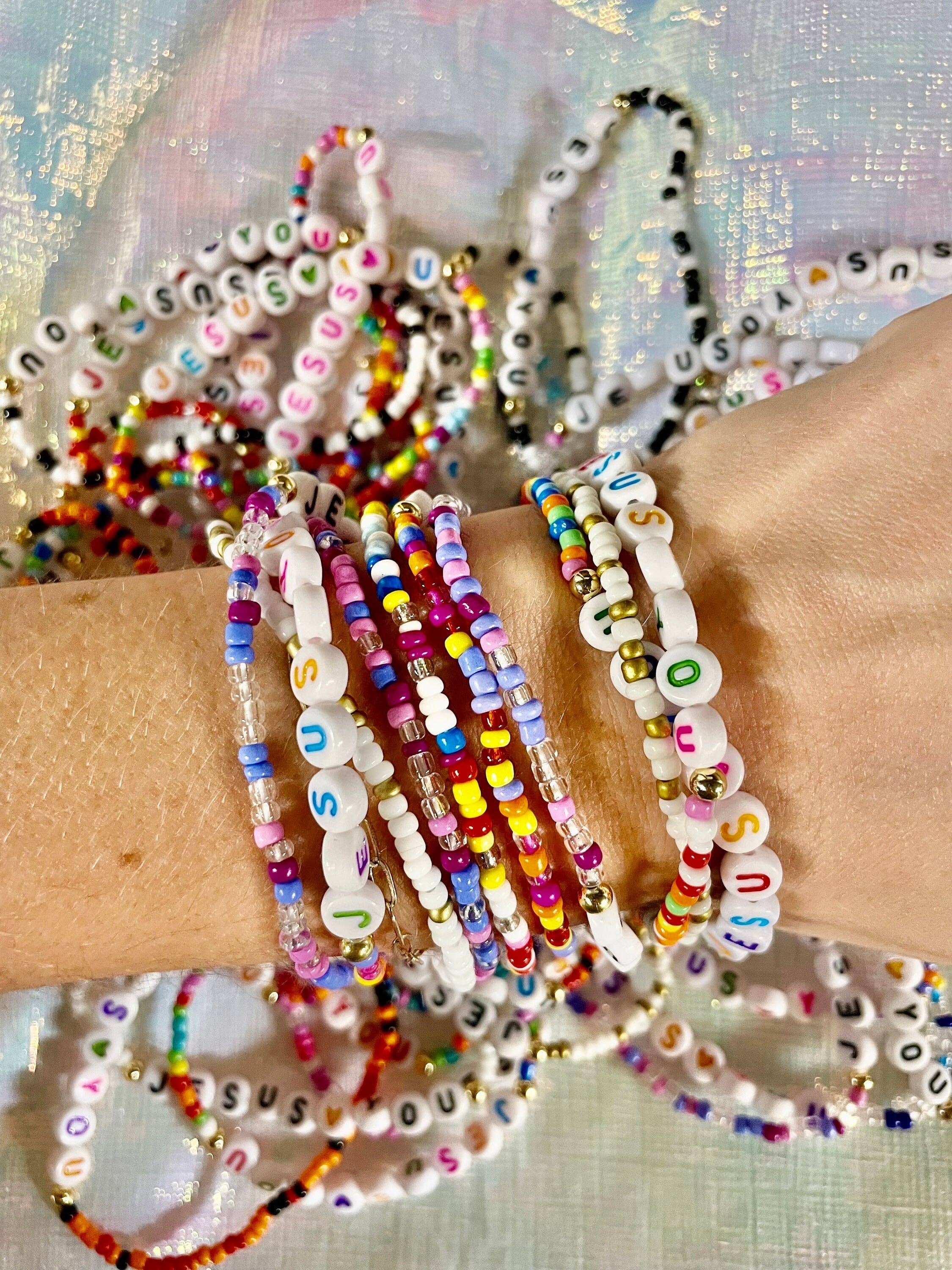 Jesus Beaded Bracelets