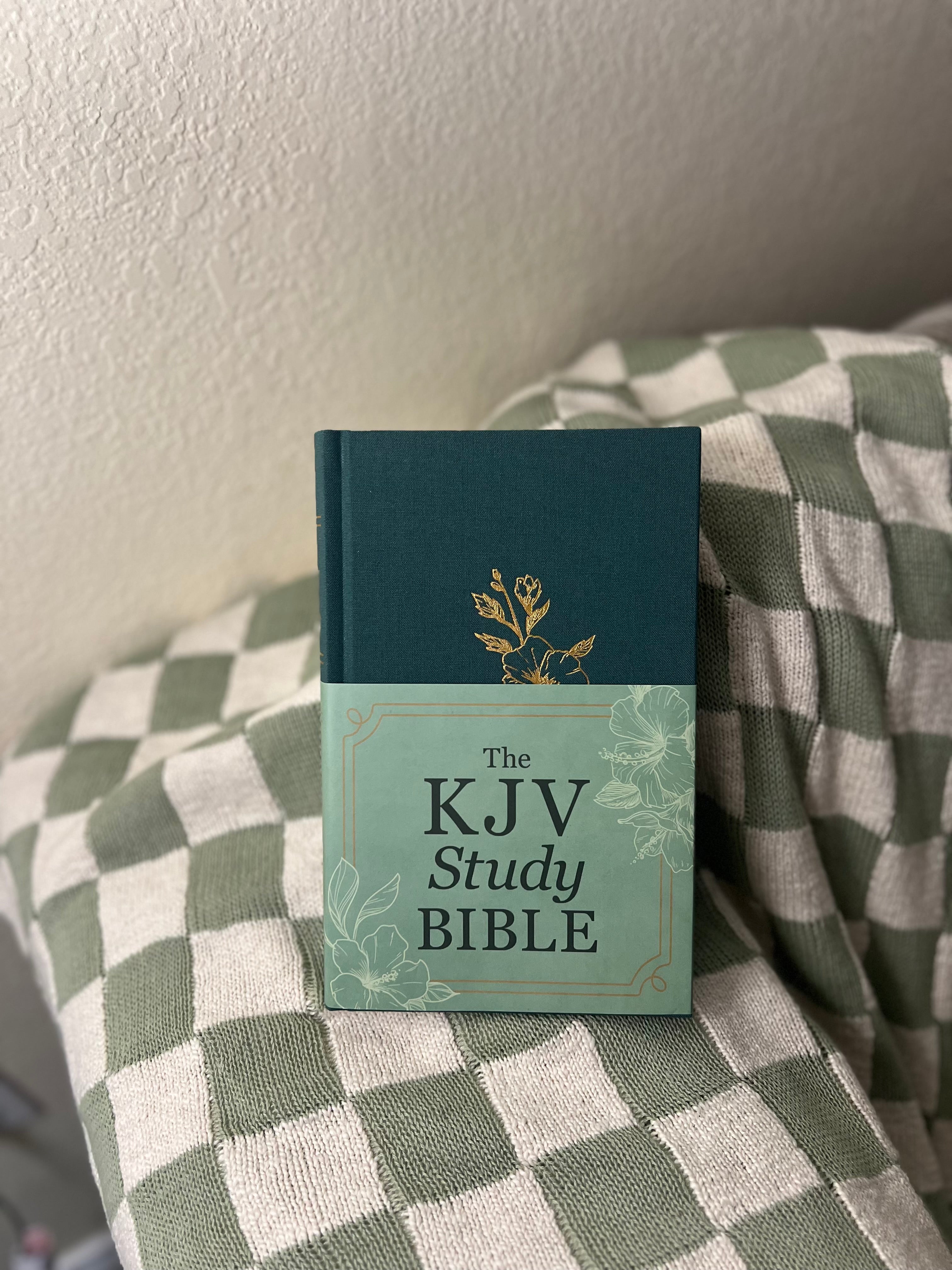 The KJV Study Bible [Sage Bouquet]