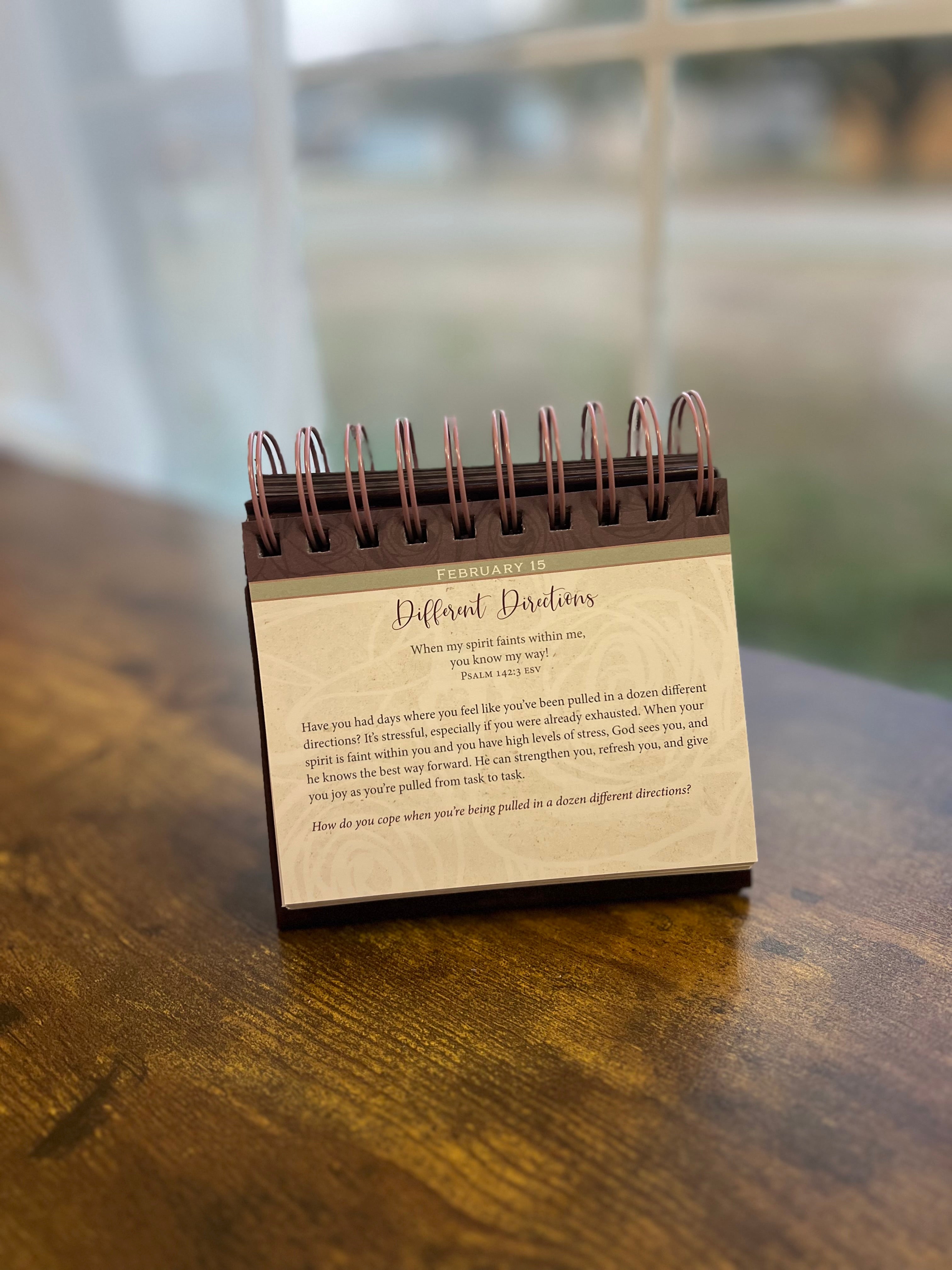 Daily Strength for Women Perpetual Calendar