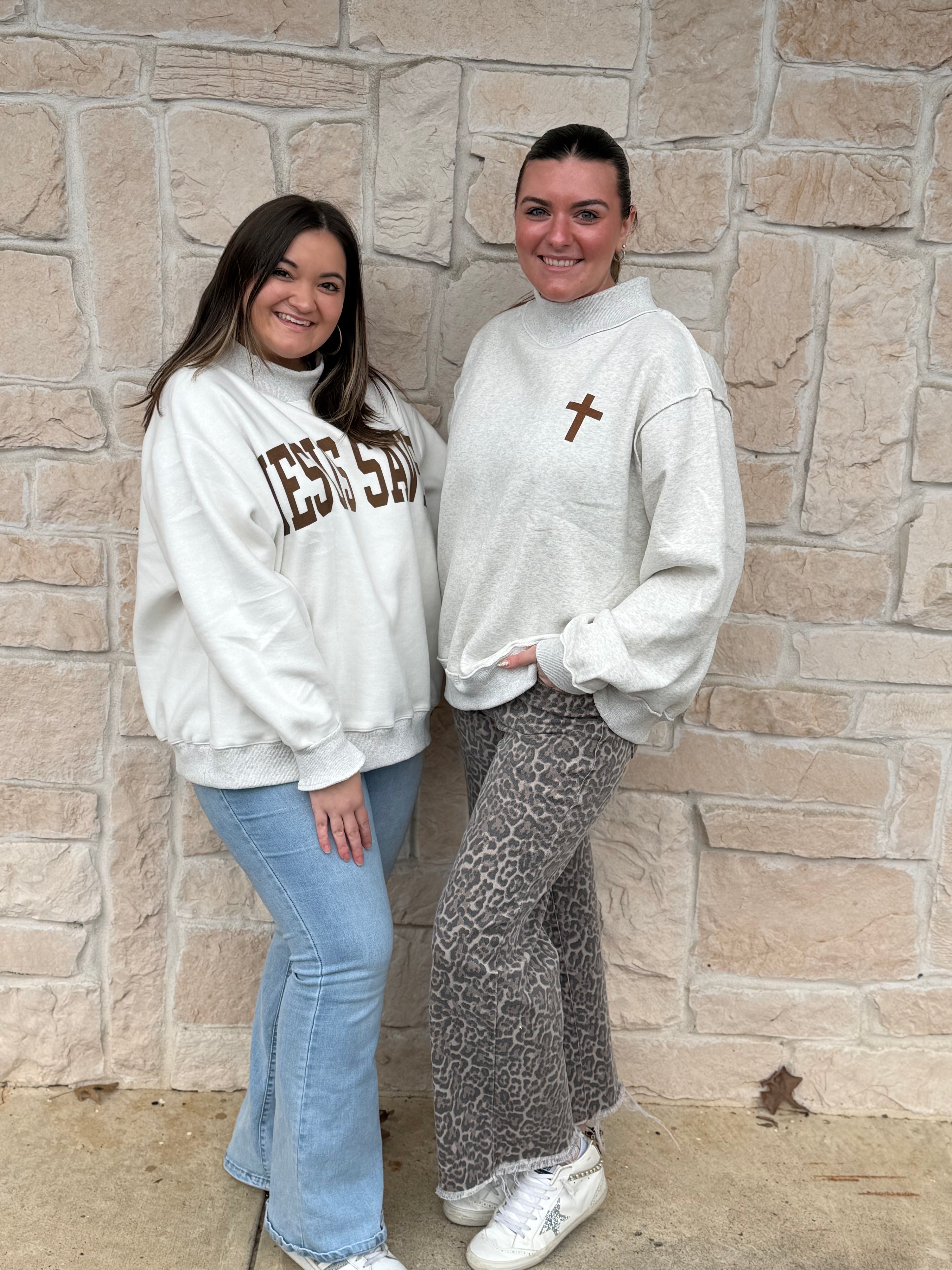 Jesus Saves Reversible Sweatshirt