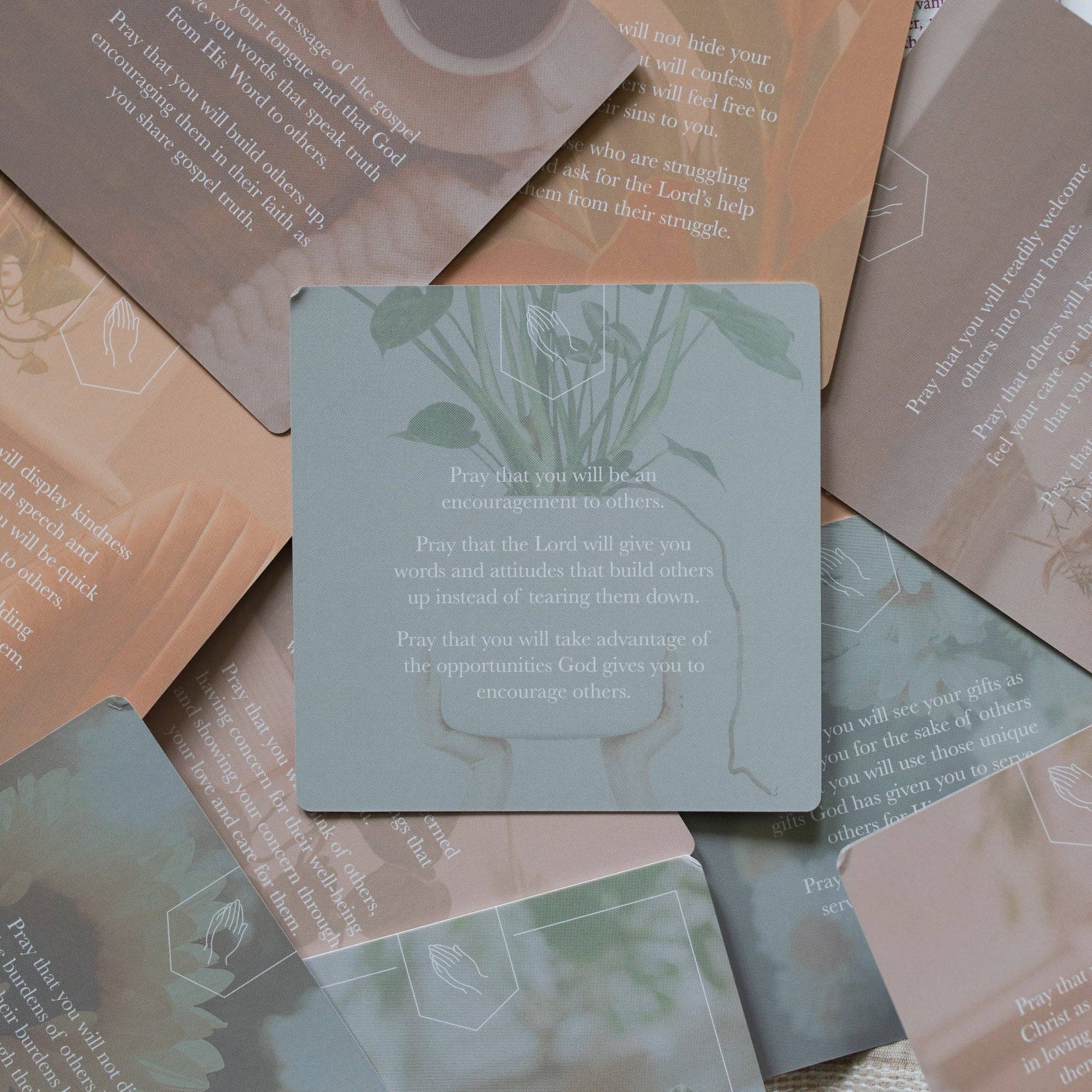 Prayers for One Another Verse Cards