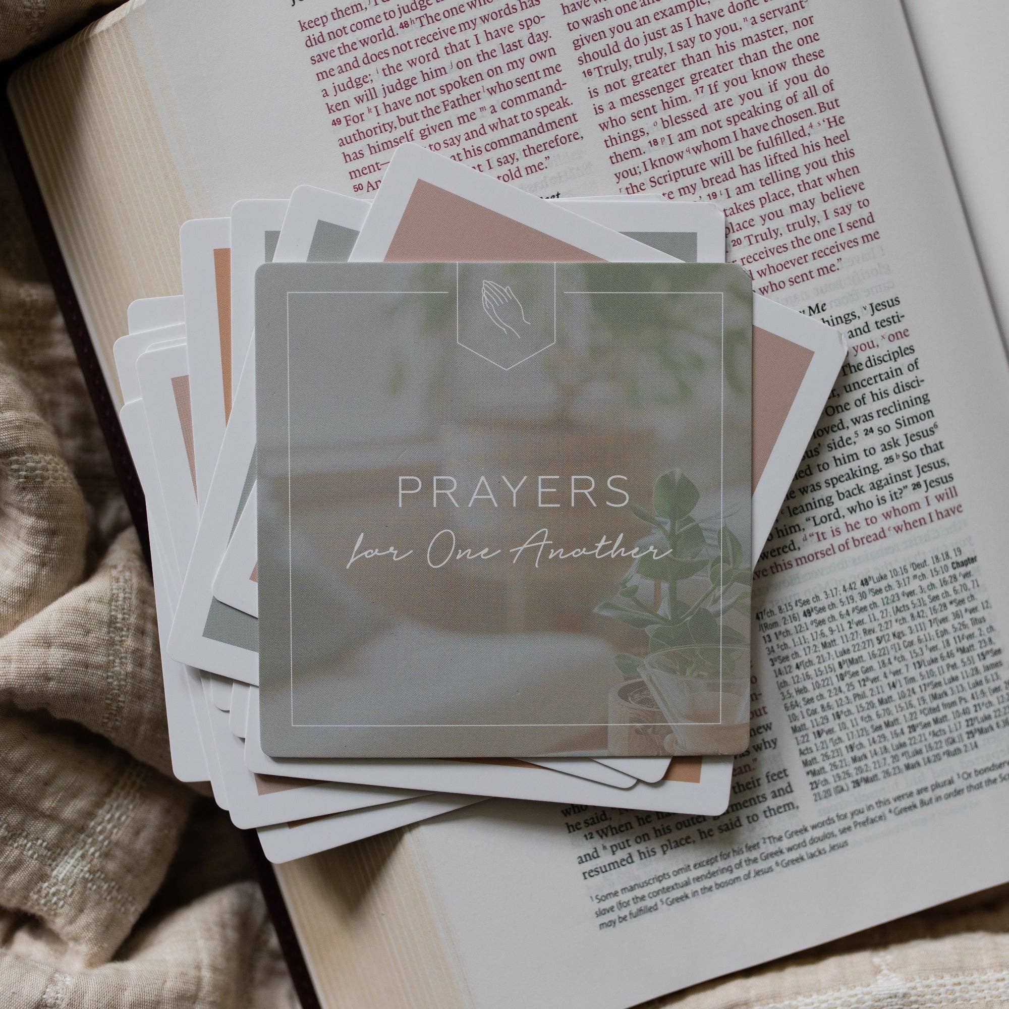 Prayers for One Another Verse Cards