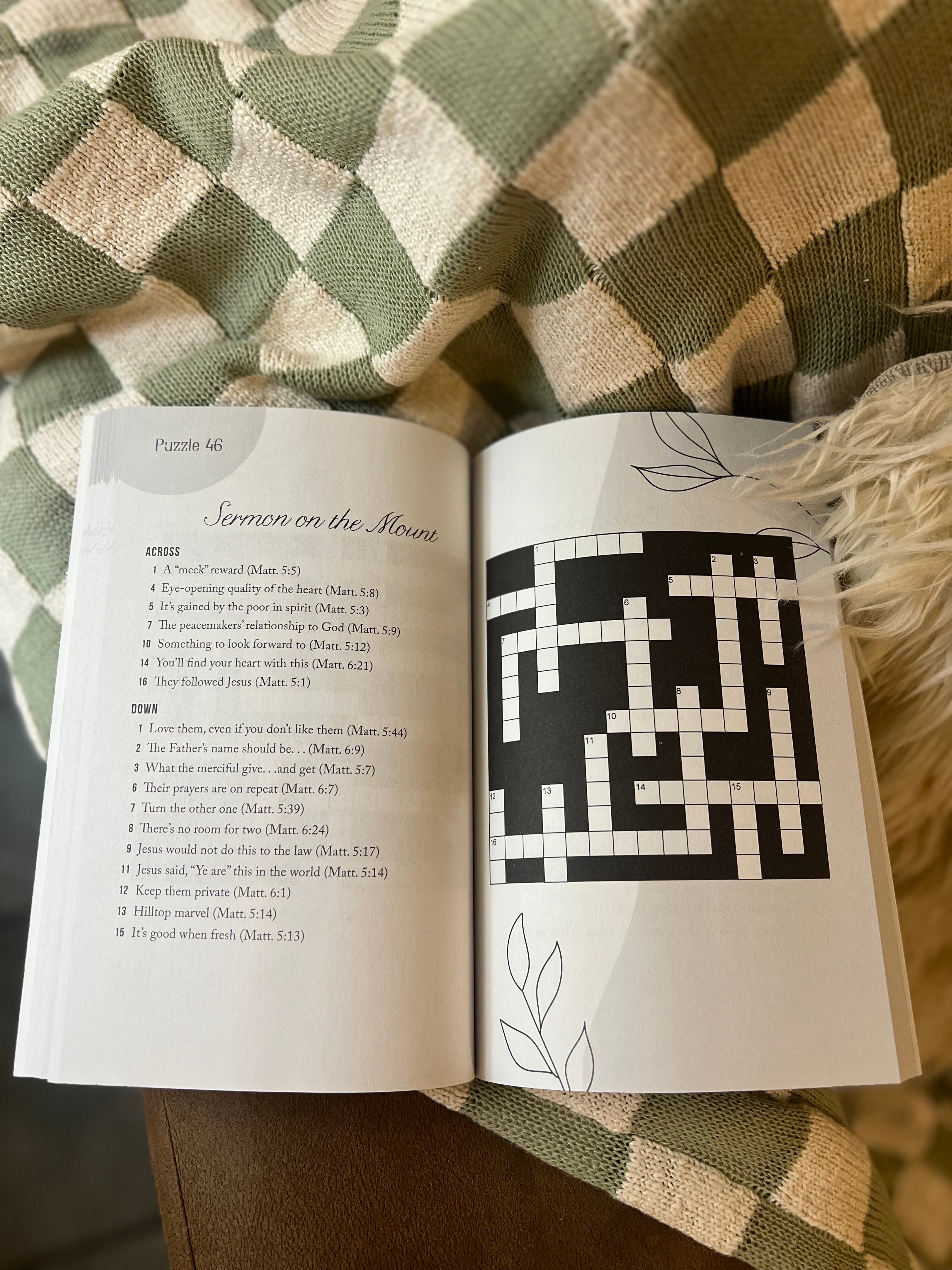 Calming Bible Crosswords