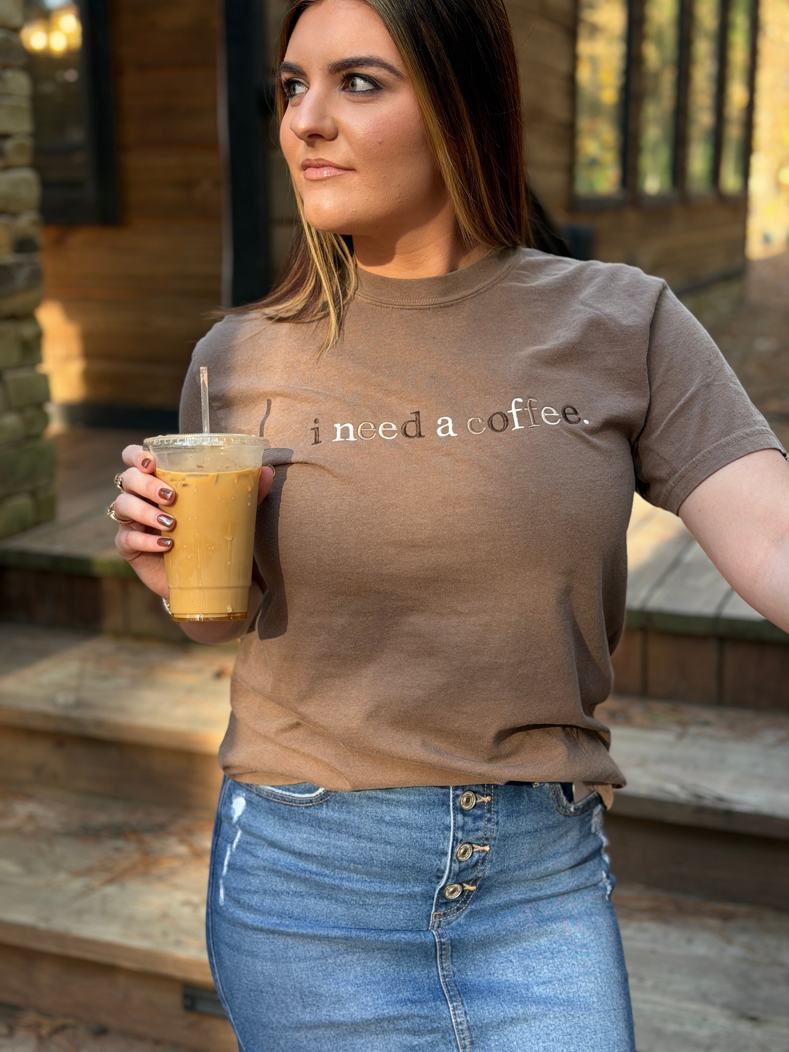 I Need A Coffee Tee