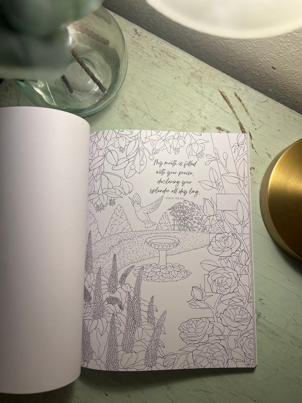 The Beloved Psalms Coloring Book