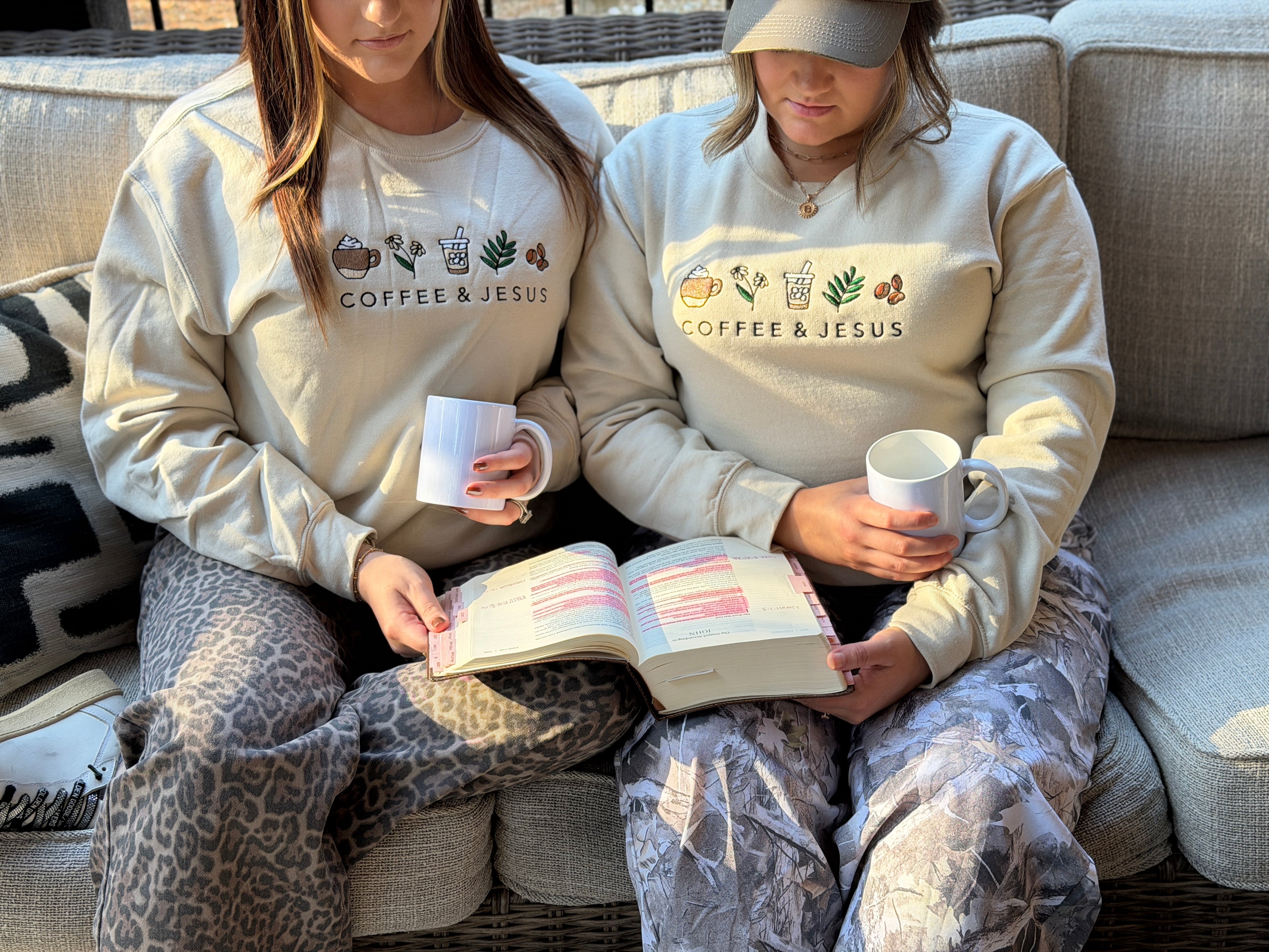 Coffee & Jesus Sweatshirt