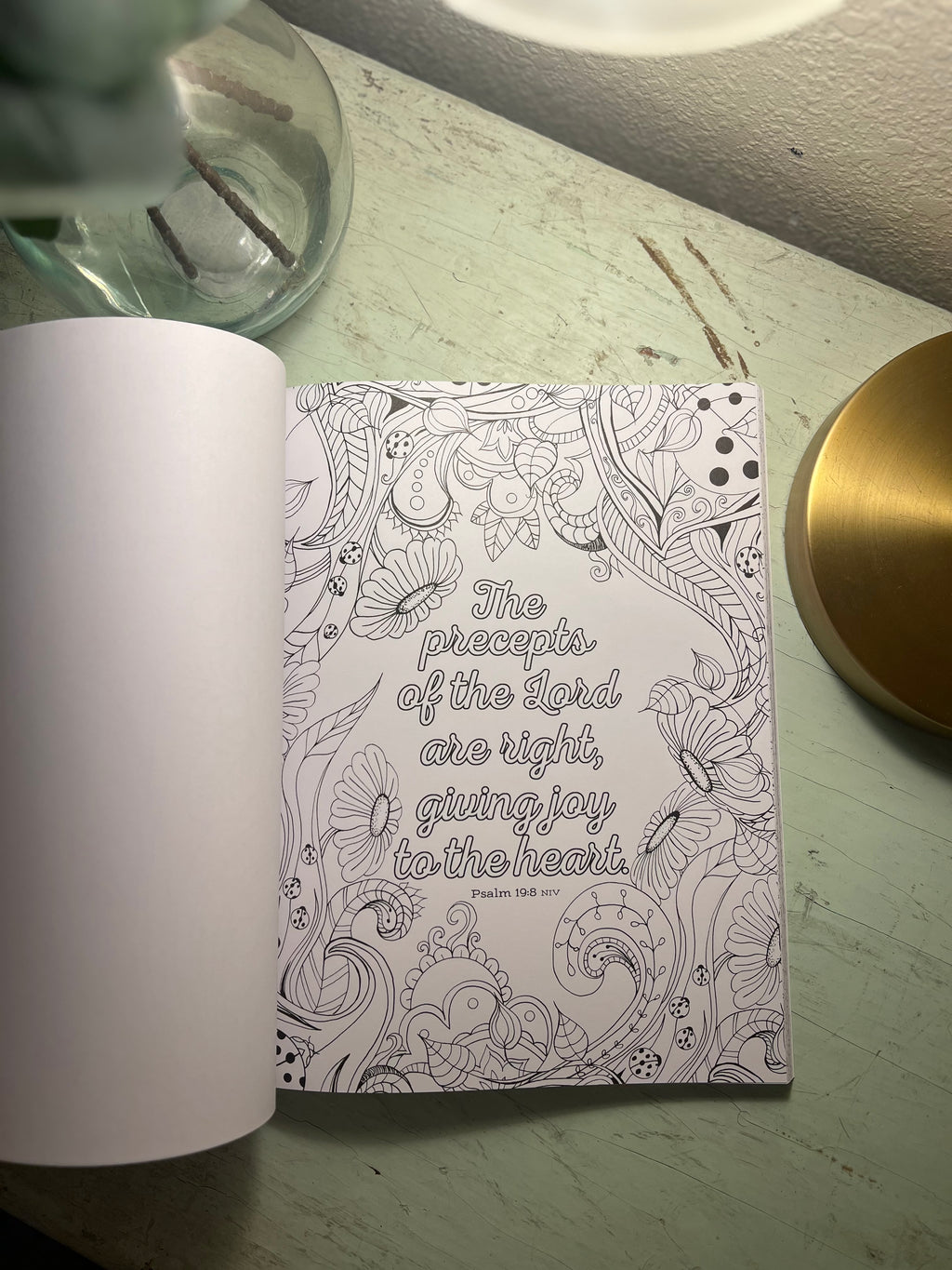 The Beloved Psalms Coloring Book