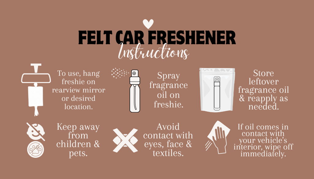 Bloom with Grace Car Fresheners