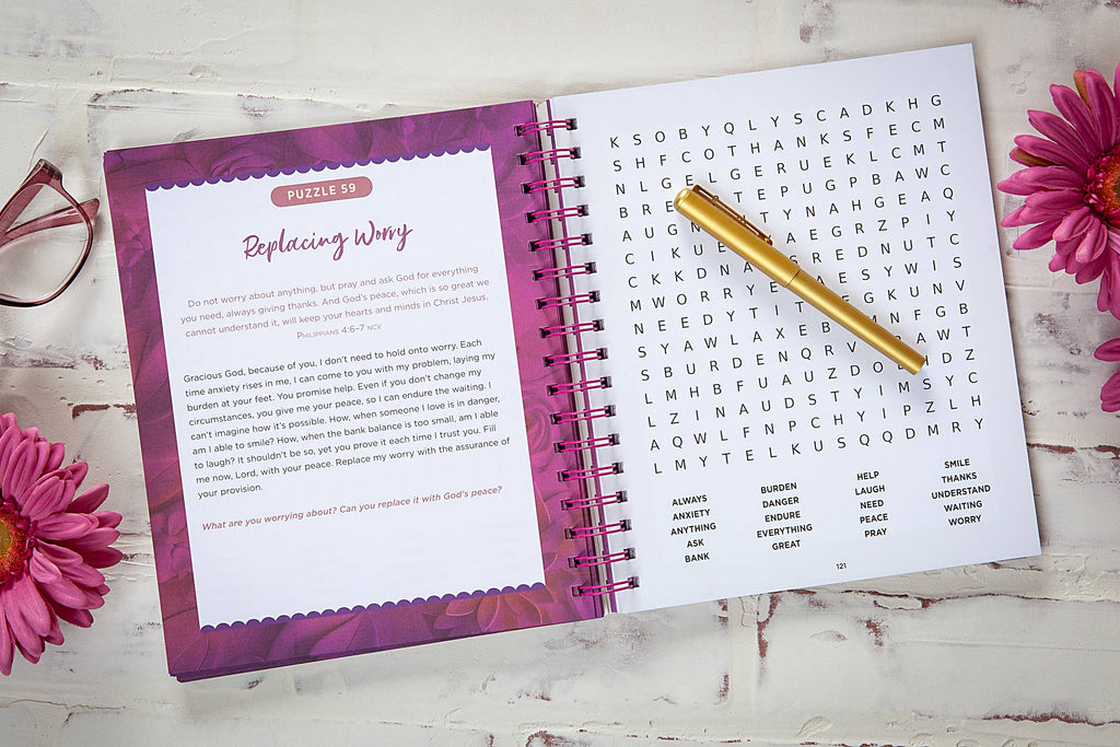 100 Days of Prayer for Women Word Search Devotional