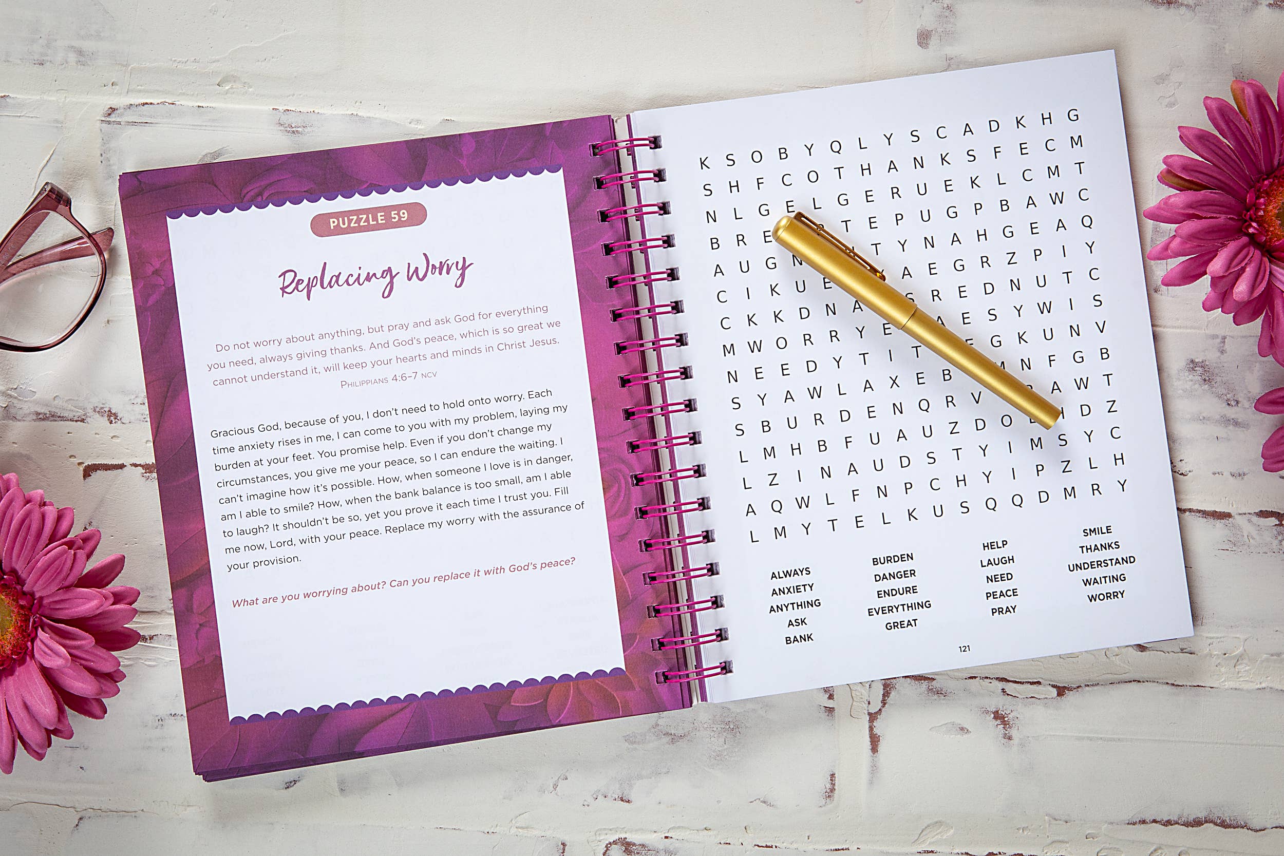 100 Days of Prayer for Women Word Search Devotional