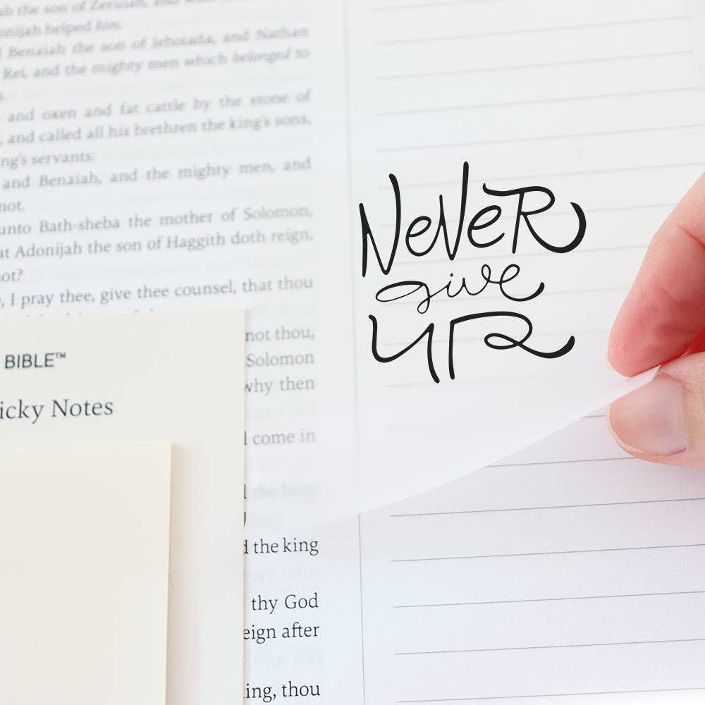 Bible Transparent Sticky Notes