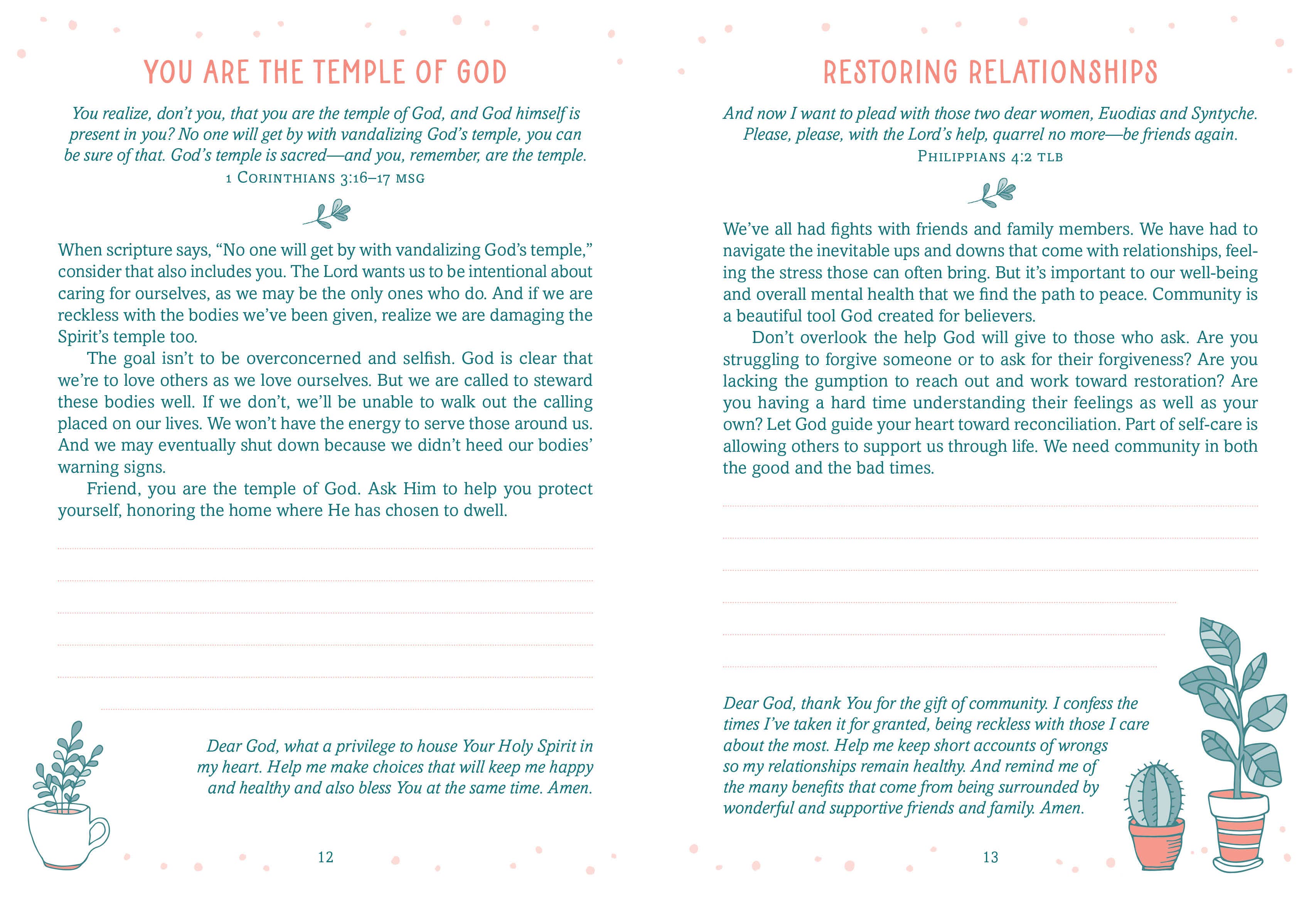 The Self-Care Devotional Journal