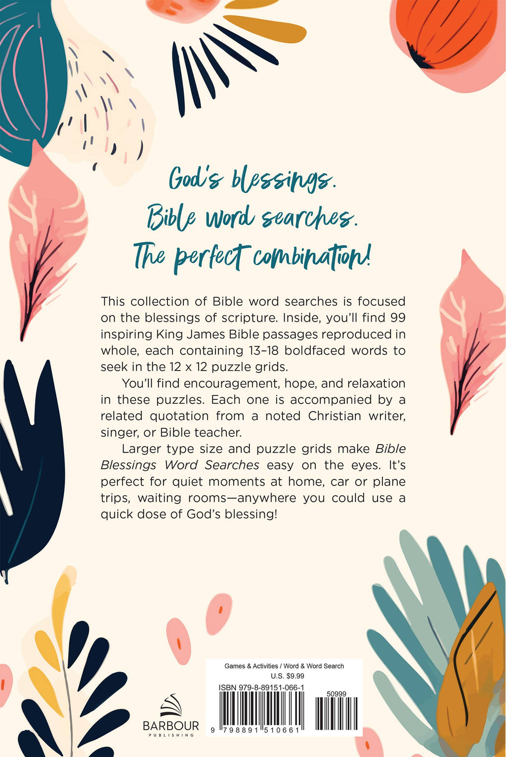 Bible Blessings Word Searches