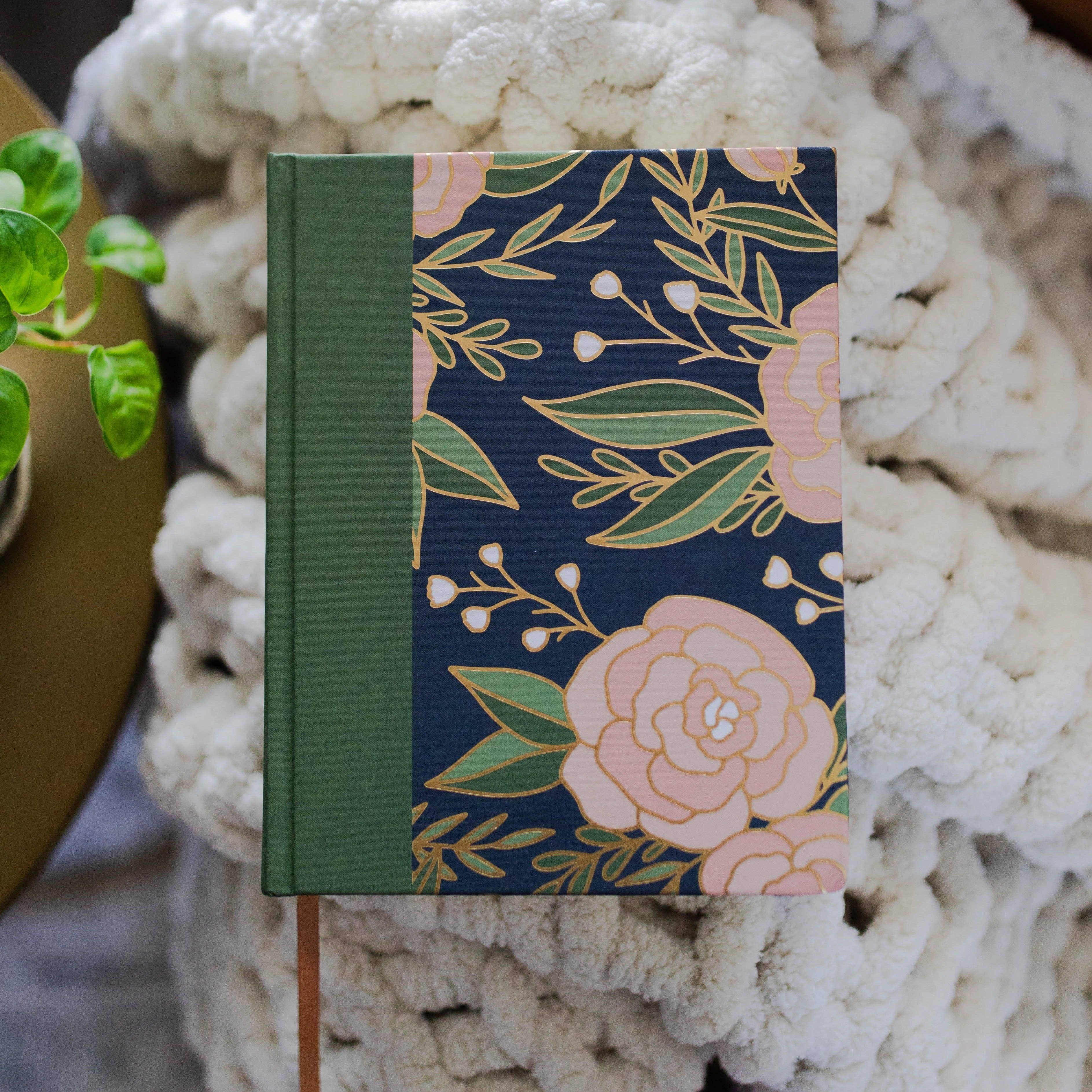 ESV Single Column Journaling Bible | Stained Glass Blooms