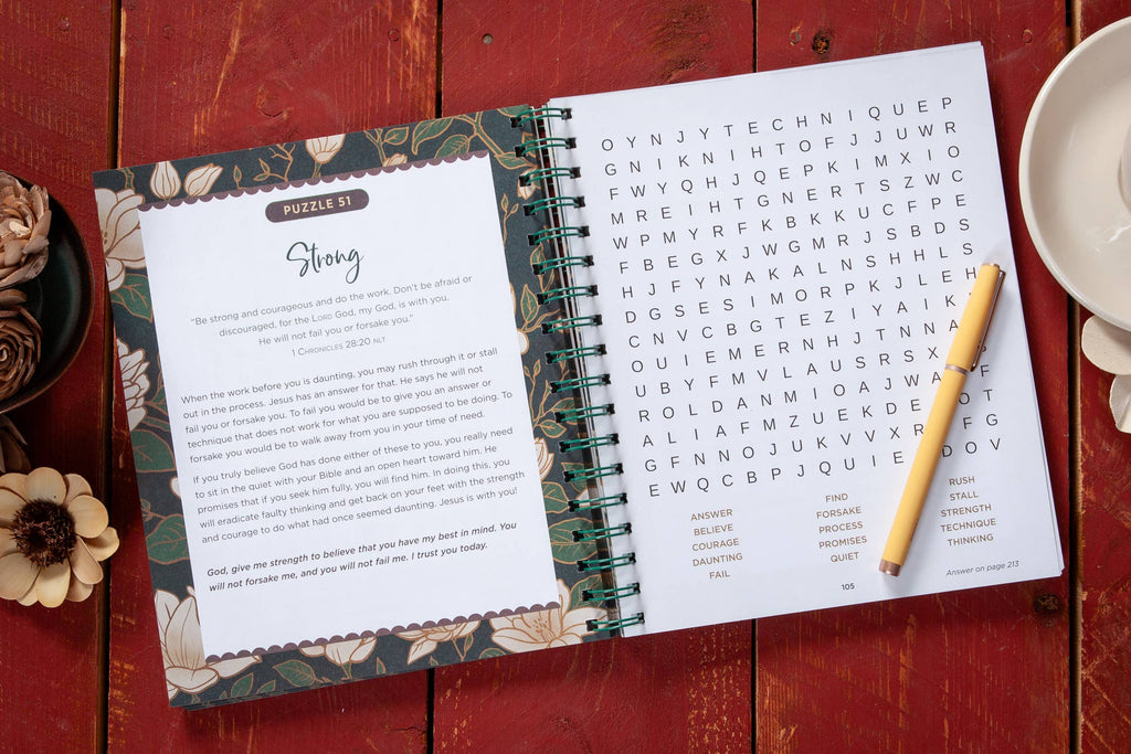 100 Days of Strength for Women Word Search