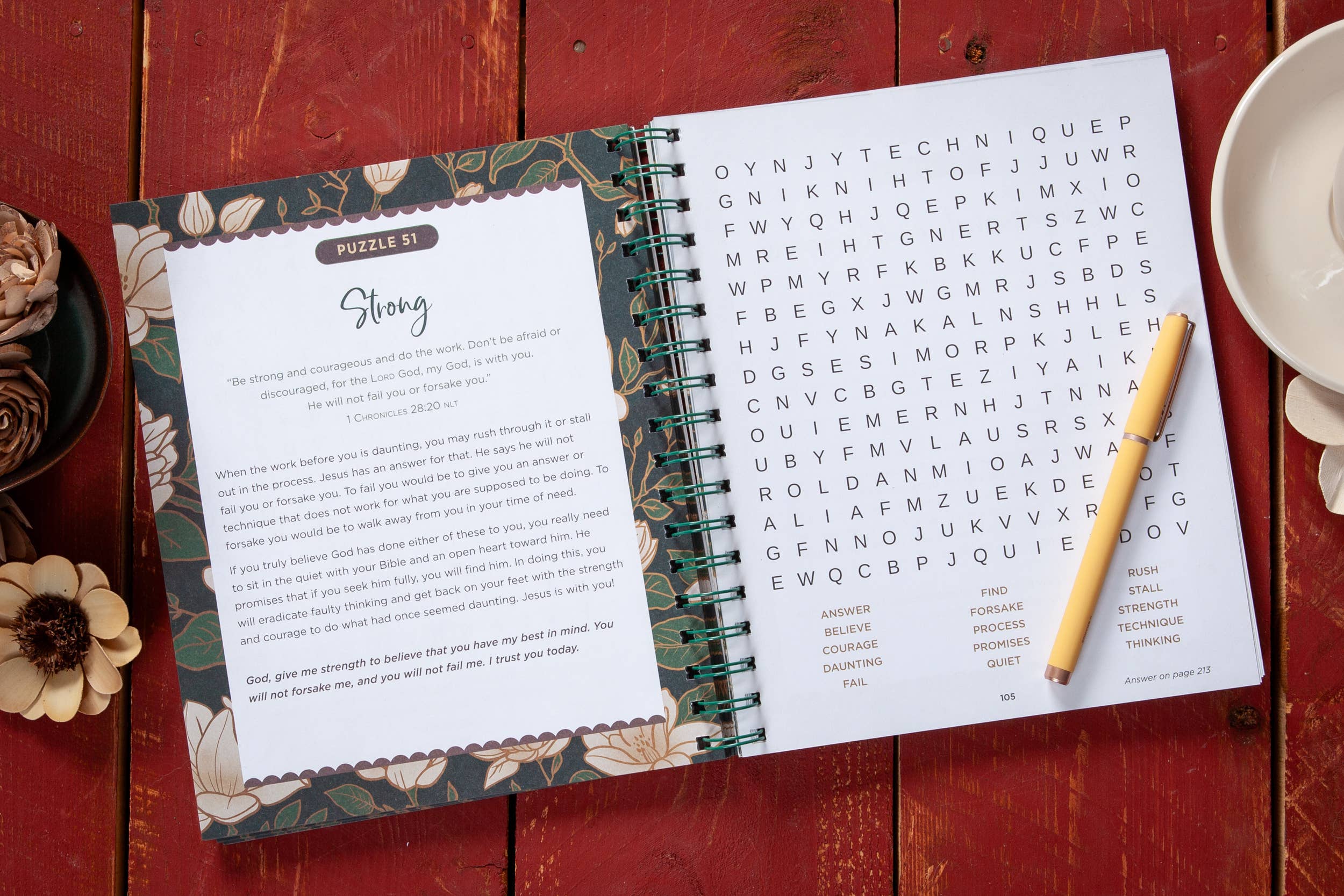 100 Days of Strength for Women Word Search