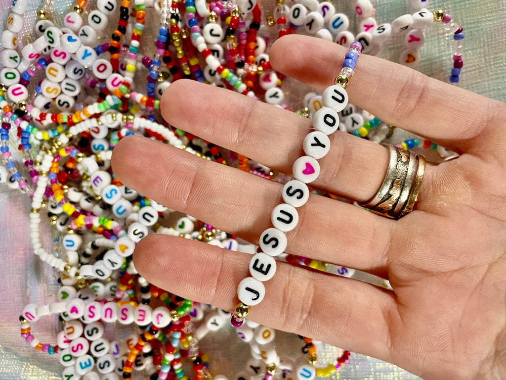Jesus Beaded Bracelets