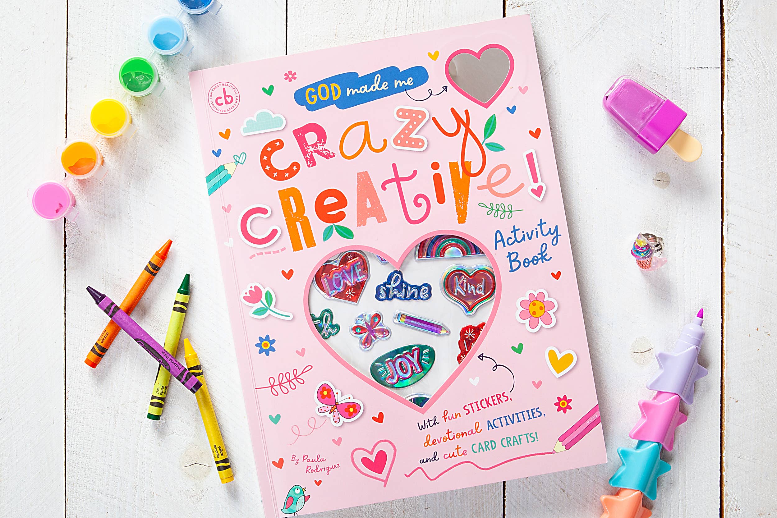 God Made Me Crazy Creative Activity Book